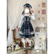 Miss Point Plaid Petal Rabbit JSK(Reservation/2 Colours/Full Payment Without Shipping)